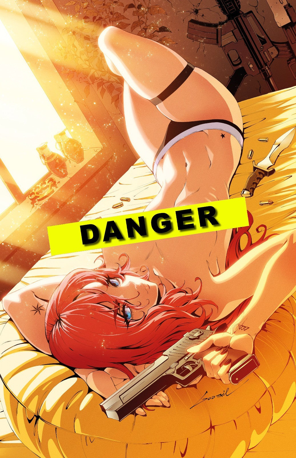 HEAT SEEKER EXPOSED #2 - GODTAIL COVER B NYCC 2025 KNIGHT OF COMICS EXCLUSIVE LTD 500