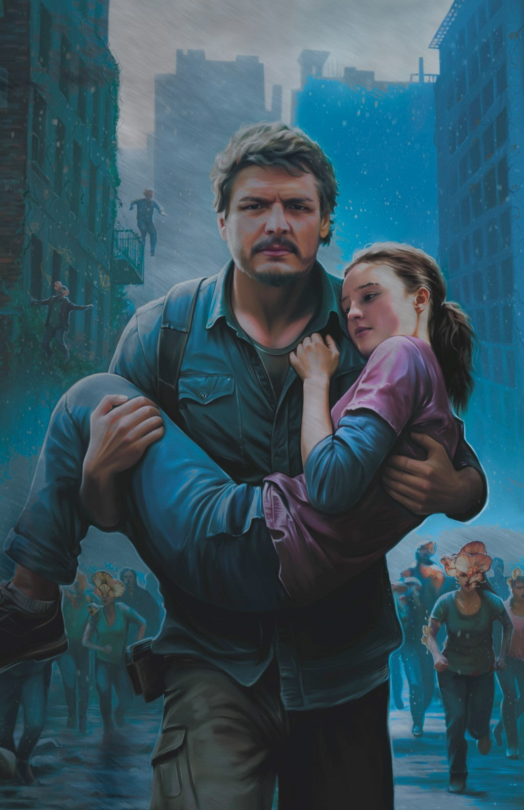 FAME: PEDRO PASCAL - ULYA STUZHUK METAL VARIANT SDCC 2025 EXCLUSIVE KNIGHT OF COMICS EXCLUSIVE LTD 10