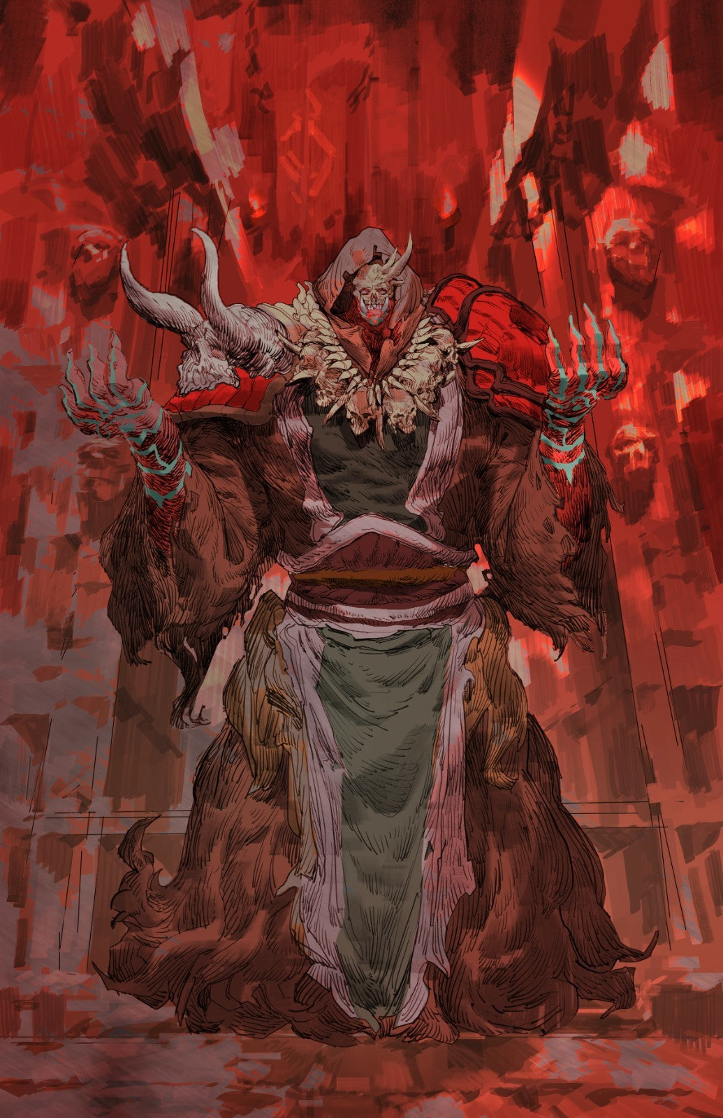 FAME: CHUGONG SOLO LEVELING - DONGHEE KIM TUSK COVER B METAL NYCC 2025 KNIGHT OF COMICS EXCLUSIVE