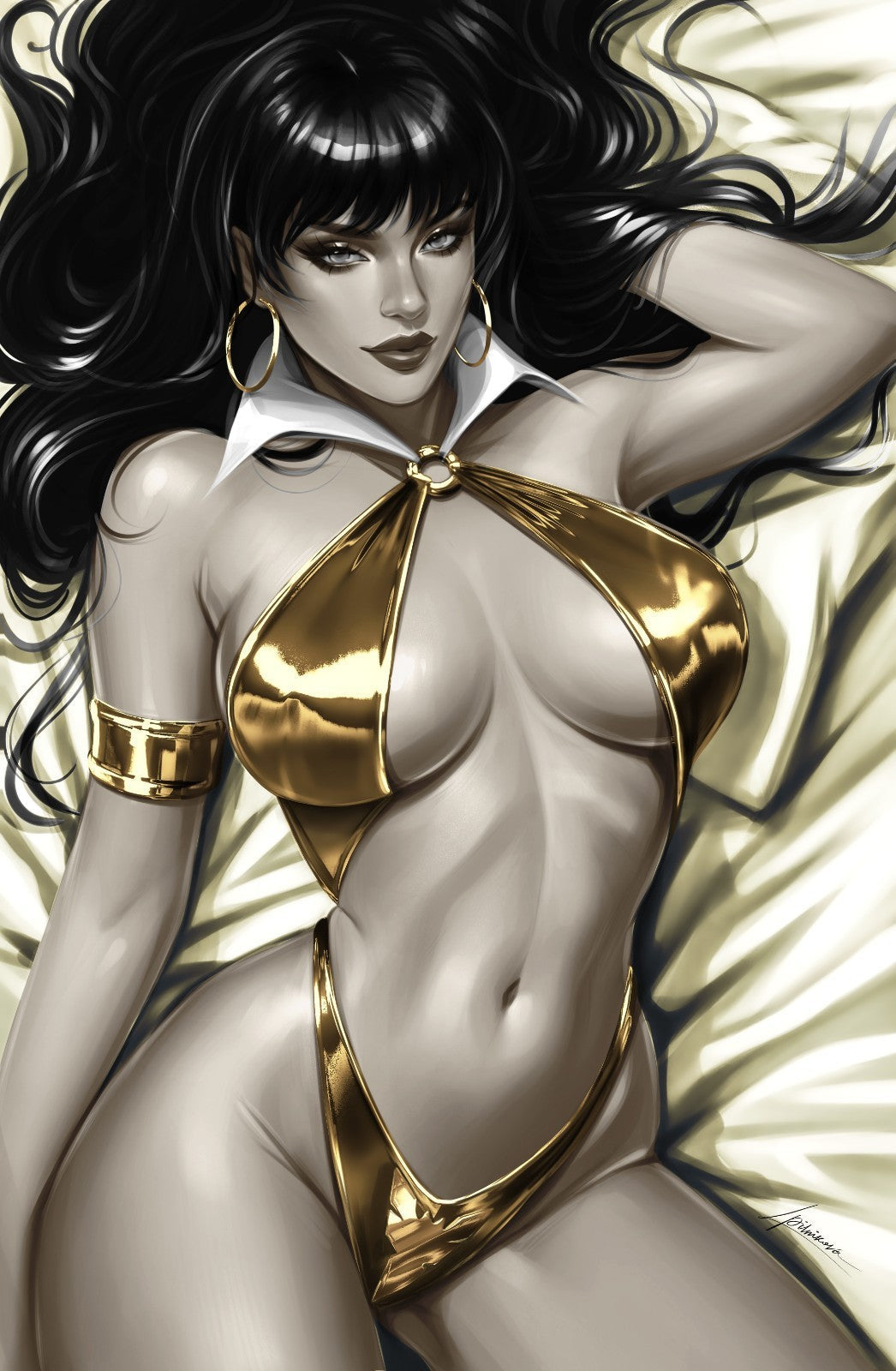 VAMPIRELLA ARMAGEDDON #6 - PILNIKOVA ART COVER B VIRGIN VARIANT KNIGHT OF COMICS EXCLUSIVE LTD 100