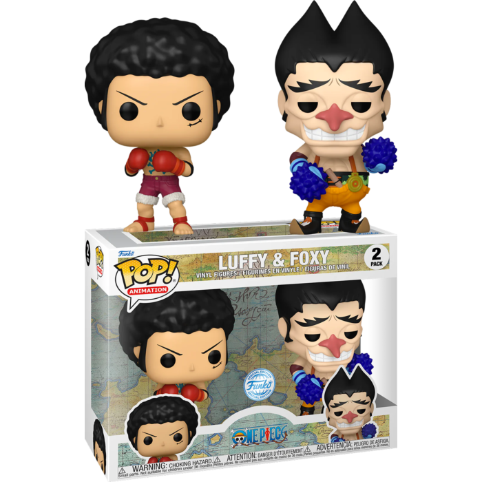 One Piece - Luffy & Foxy 2-Pack