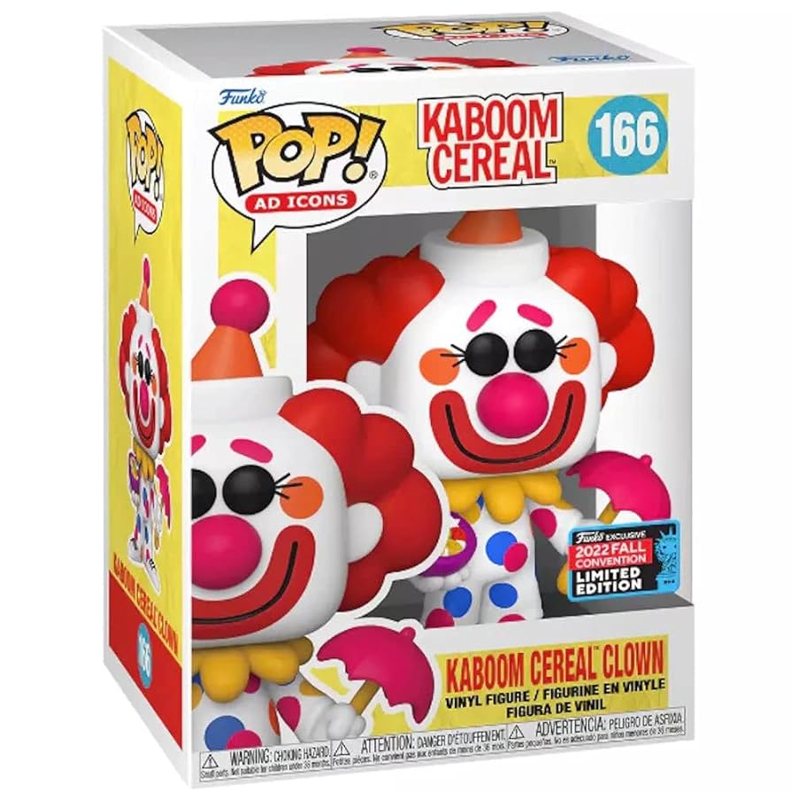 Kaboom Cereal - Kaboom Cereal Clown - 166
