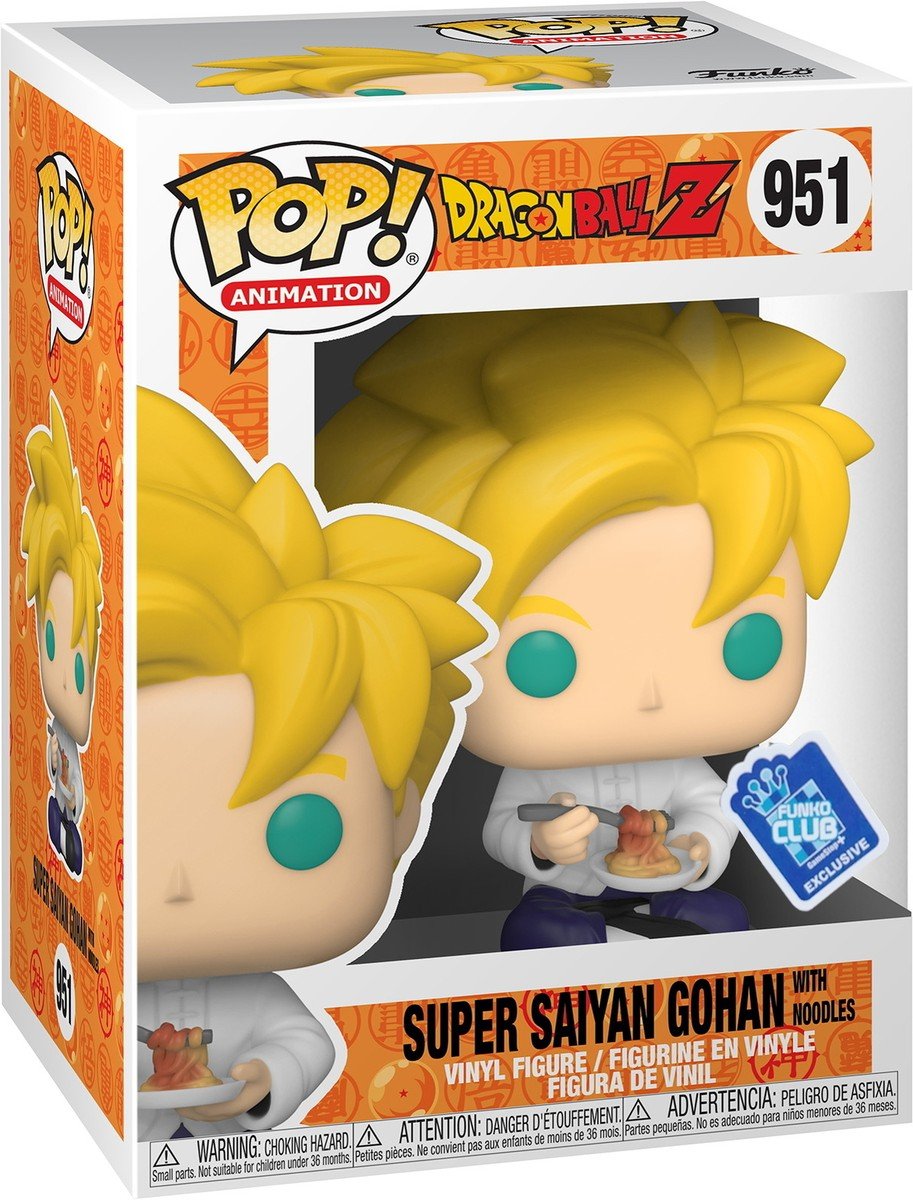 Dragon Ball Z - Super Saiyan Gohan with Noodles - 951