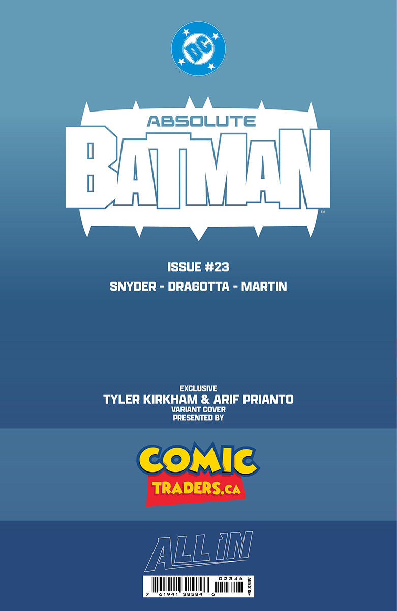 ABSOLUTE BATMAN #23 TYLER KIRKHAM CLAYFACE BATTLE DAMAGED EXCLUSIVE VAR (08/12/2026)