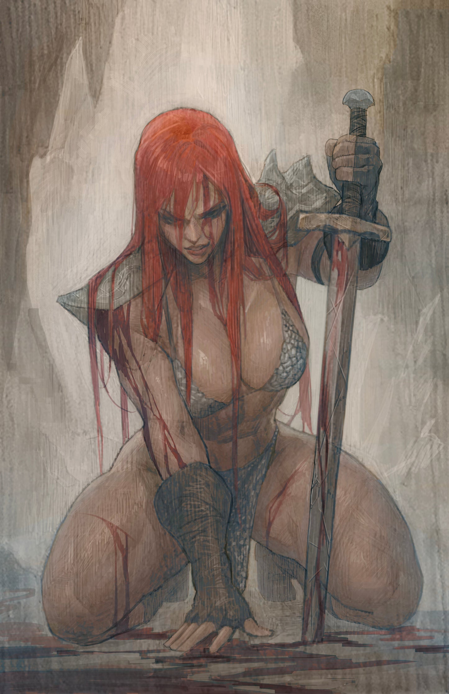 SONJA REBORN #6 - ICKPOT COVER A VIRGIN VARIANT KNIGHT OF COMICS C2E2 2026 EXCLUSIVE LTD 250