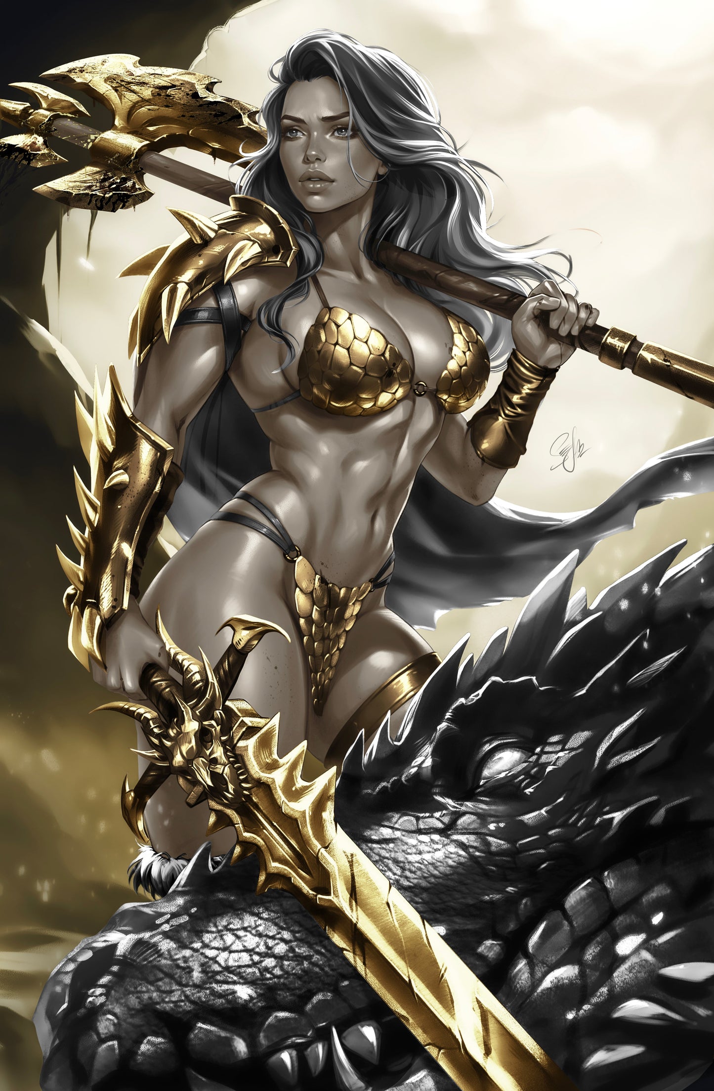 SONJA REBORN #6 - KATYA SINYUKHINA COVER B VIRGIN VARIANT KNIGHT OF COMICS C2E2 2026 EXCLUSIVE LTD 150