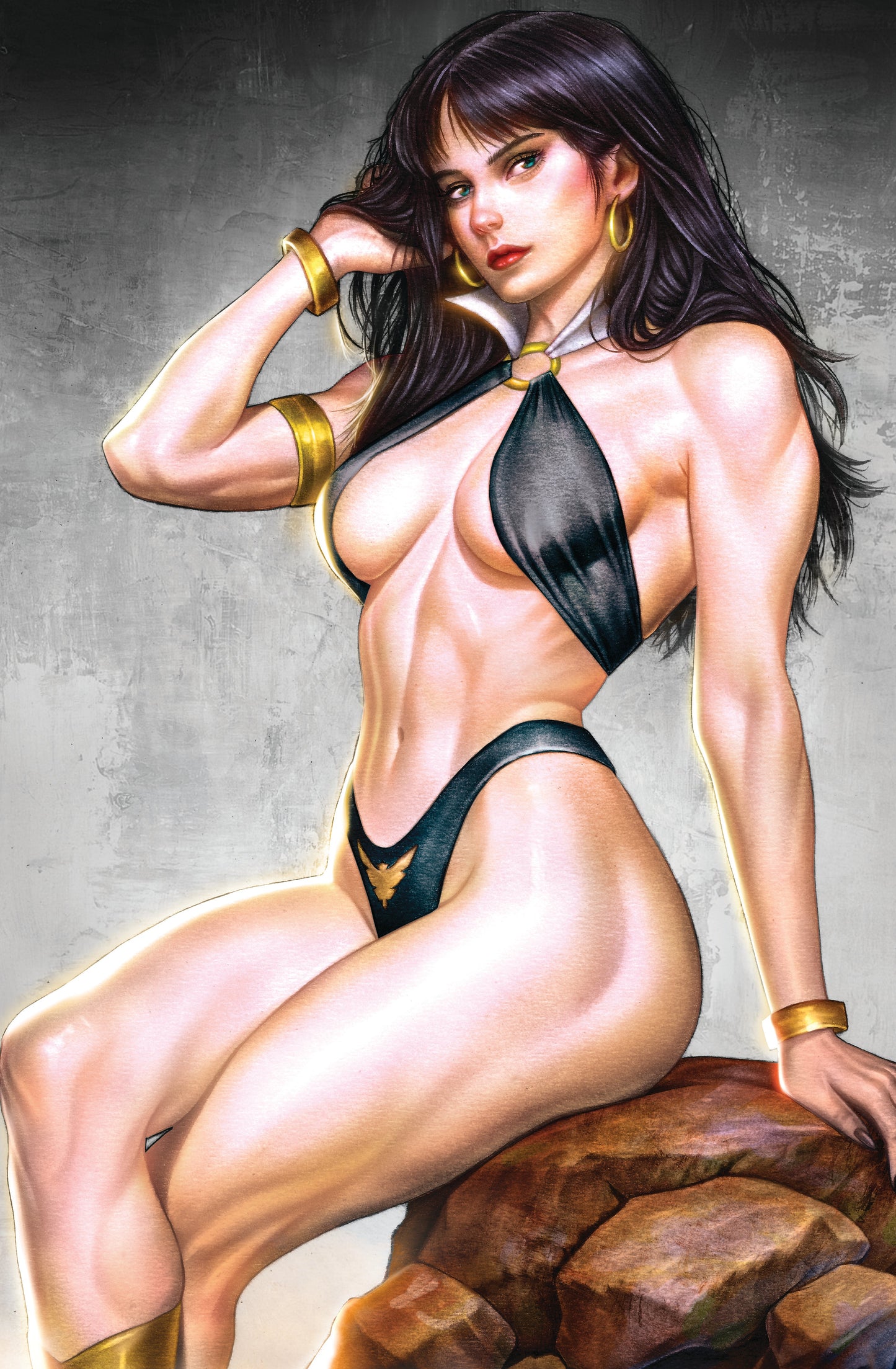 VAMPIRELLA ARMAGEDDON #12 - ALAN BORGES COVER C VIRGIN VARIANT KNIGHT OF COMICS SDCC 2026 EXCLUSIVE LTD 150