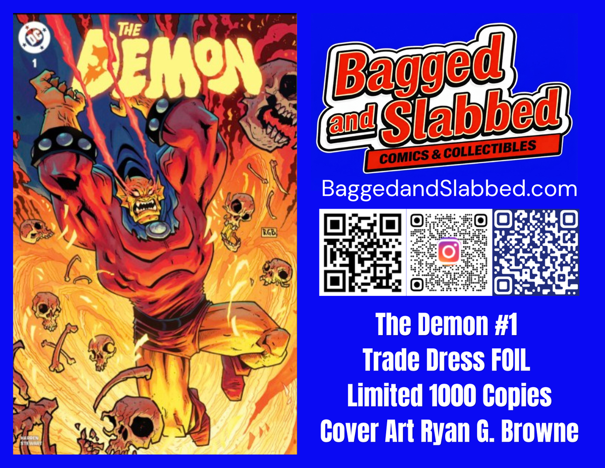 FEB 2027 - DEMON #1 FOIL🔥CGC 9.8🔥RYAN G. BROWNE
