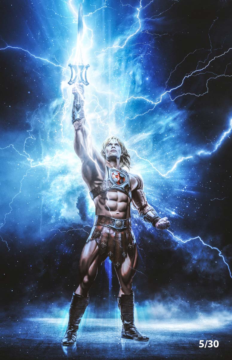 He-Man MOTU 11x17 Pearl Print by Ultraraw26 Poster Ltd 30