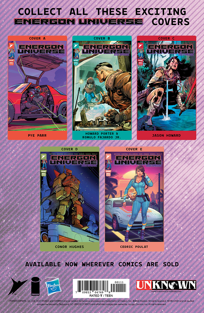ENERGON UNIVERSE SPECIAL 2026 (ONE SHOT) IVAN TAO EXCLUSIVE VIRGIN COMIC BOOK VAR (05/06/2026)