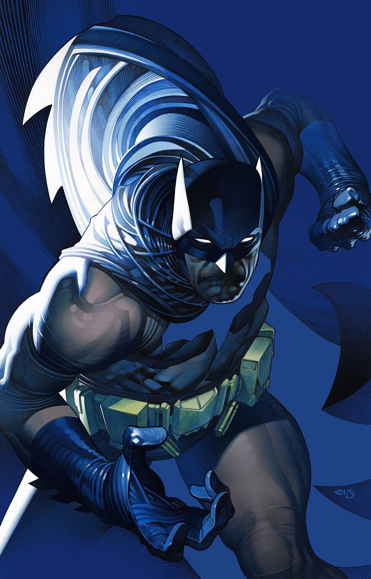 BATMAN # 1 CHRIS STEVENS FOIL VIRGIN EXCLUSIVE