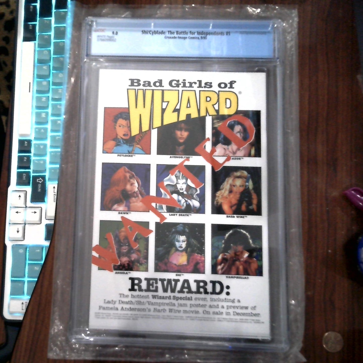 Shi/Cyblade: The Battle for Independents #1 - CGC 9.0