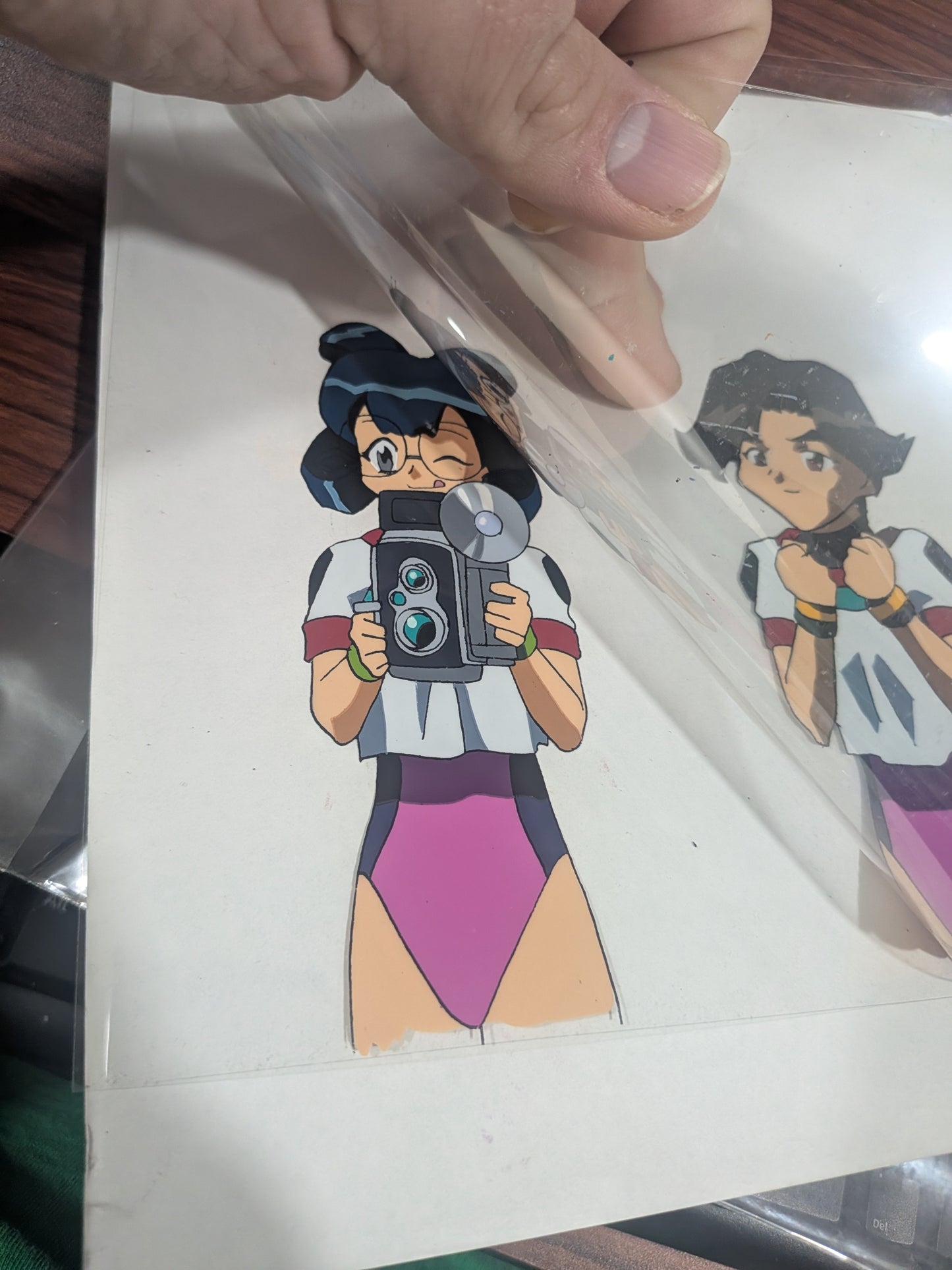 Battle Athletes - Ling Pha Wong, Ichino Yanagida, Tanya Natipitaddo Anime Cel (x3)