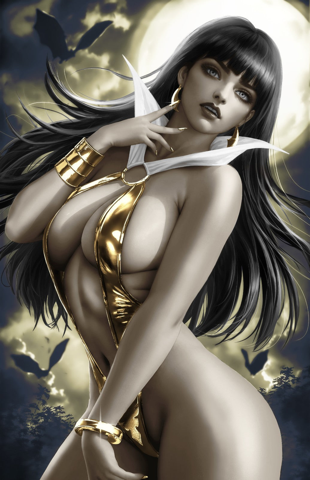 VAMPIRELLA ARMAGEDDON #5 - DANEJO COVER B VIRGIN VARIANT KNIGHT OF COMICS EXCLUSIVE LTD 150