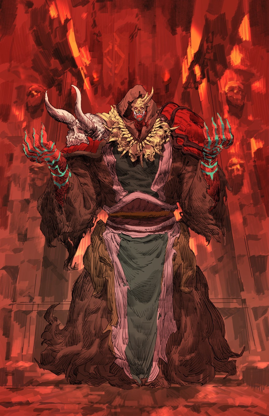 FAME: CHUGONG SOLO LEVELING - DONGHEE KIM TUSK COVER B VIRGIN NYCC 2025 KNIGHT OF COMICS EXCLUSIVE