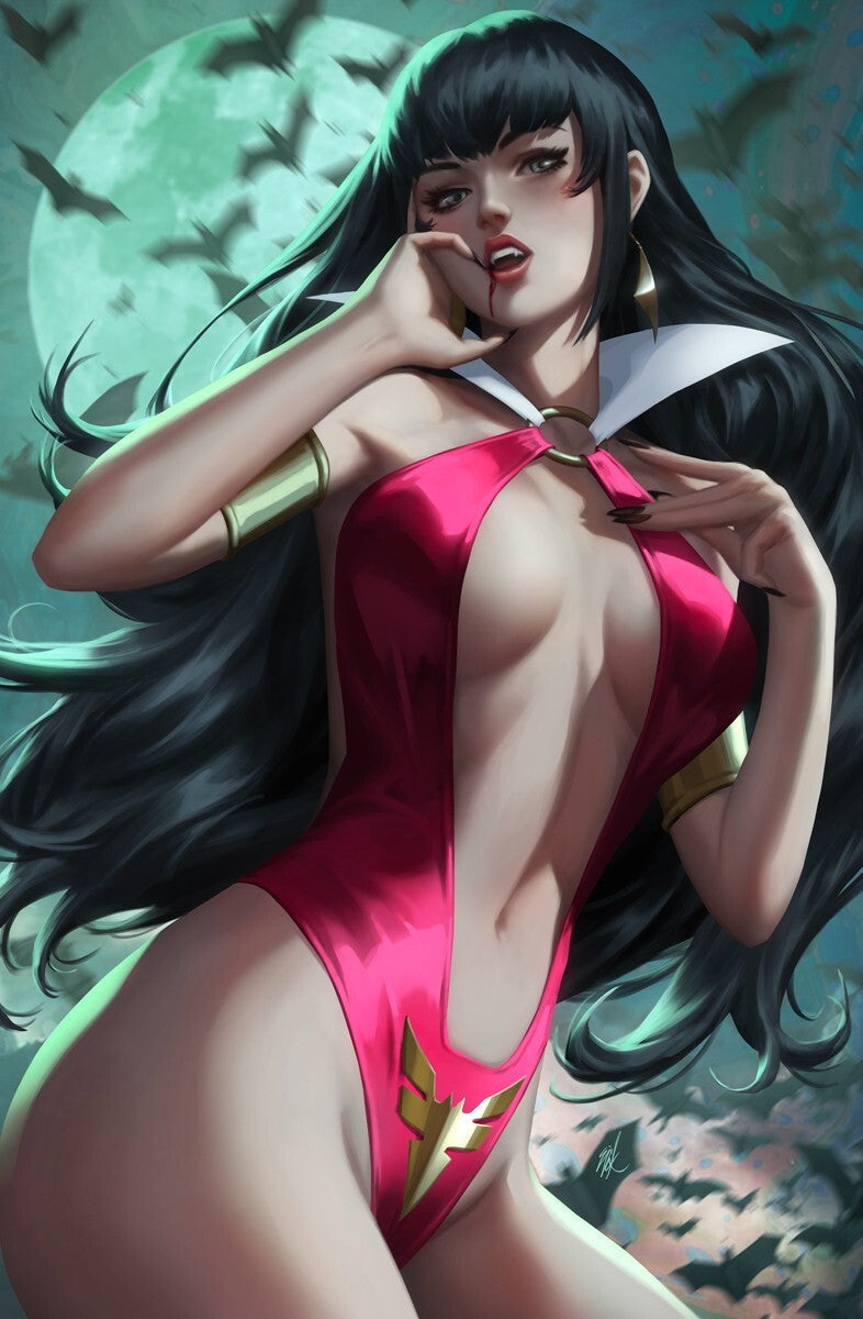 VAMPIRELLA DARK REFLECTIONS #5 - EJIKURE COVER A NYCC 2024 EXCLUSIVE KNIGHT OF COMICS EXCLUSIVE LTD 400