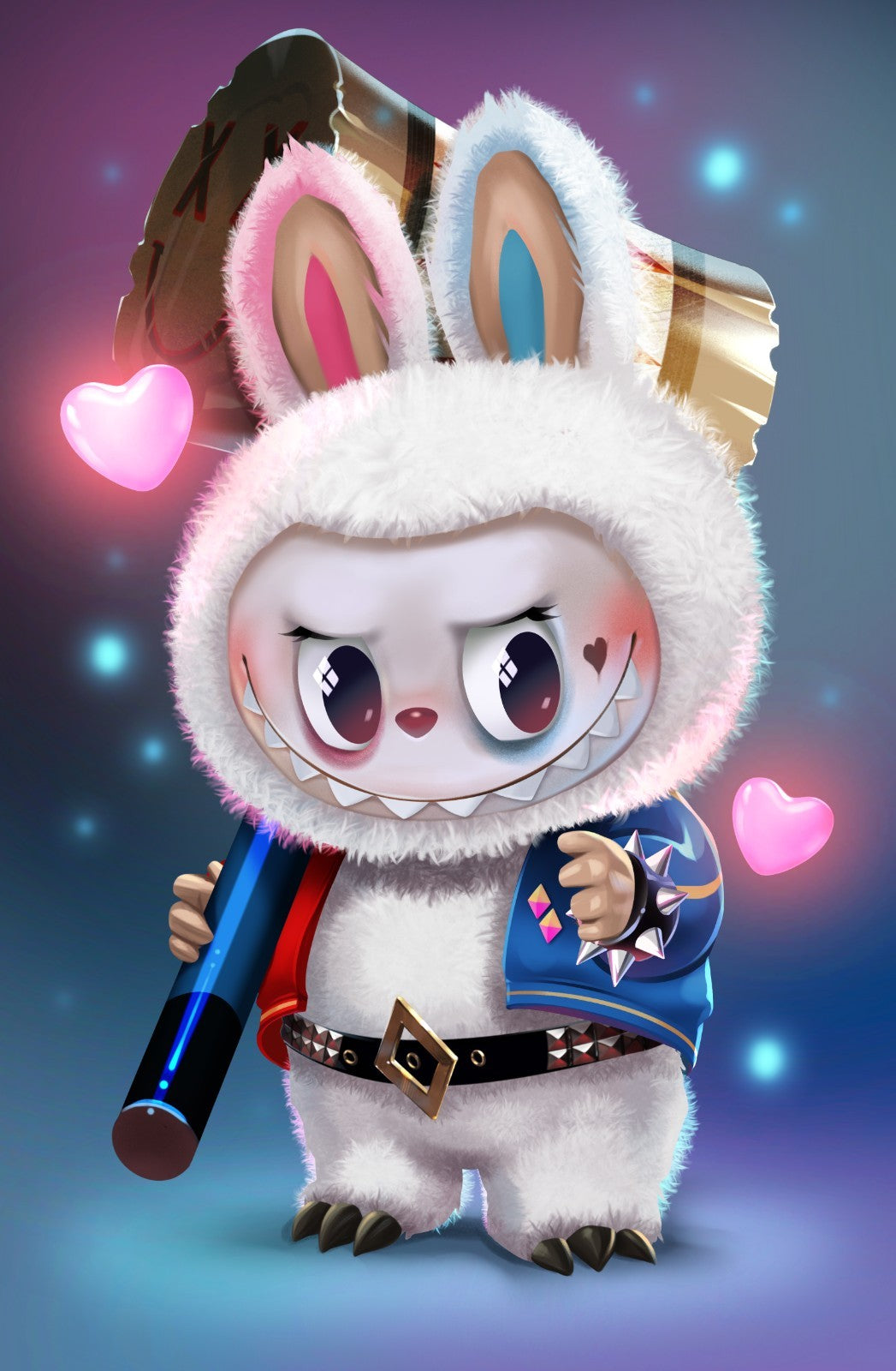 FAME: KASING LUNG CREATOR OF THE LABUBU - KATYA SINYUKHINA TROUBLEMAKER MONSTER KNIGHT OF COMICS EXCLUSIVE