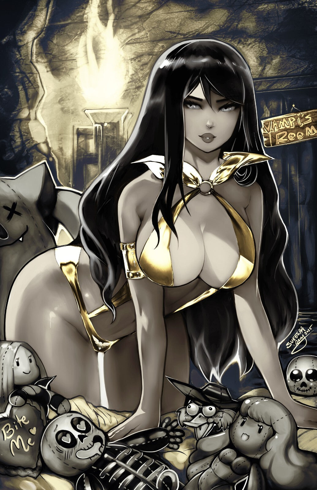 VAMPIRELLA #3 - SUKESHA RAY COVER B VIRGIN VARIANT KNIGHT OF COMICS EXCLUSIVE LTD 200