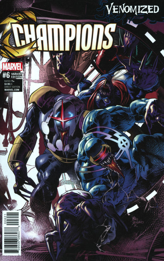 CHAMPIONS #6 DEODATO VENOMIZED VAR