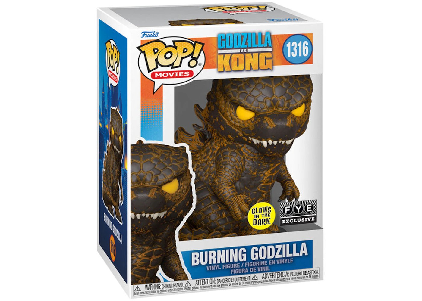Godzilla vs Kong - Burning Godzilla - 1316
