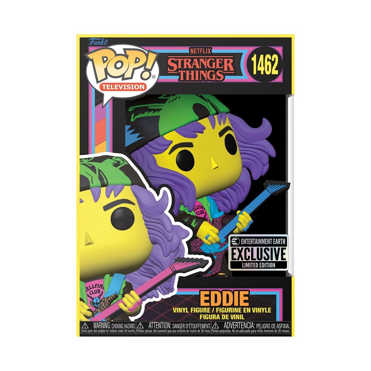 Stranger Things - Eddie (Blacklight) - 1462
