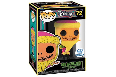The Nightmare Before Christmas - Santa Jack Skellington (Blacklight) - 72
