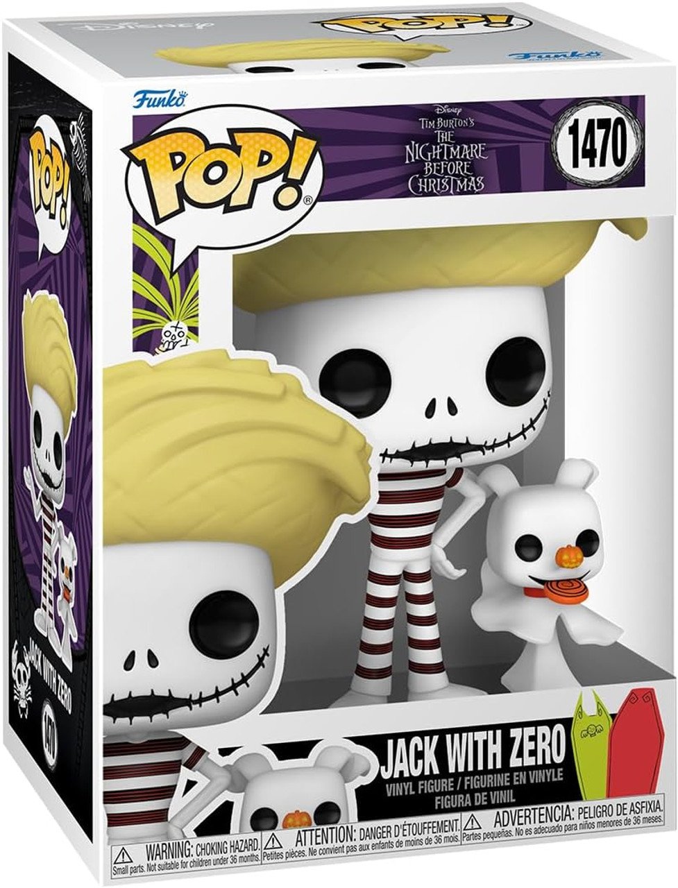 The Nightmare Before Christmas - Jack with Zero - 1470