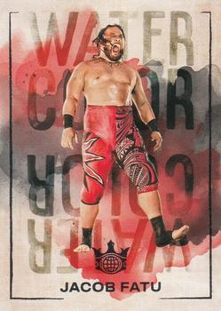 2026 Panini Ring Royalty MLW #6 Jacob Fatu Water Color