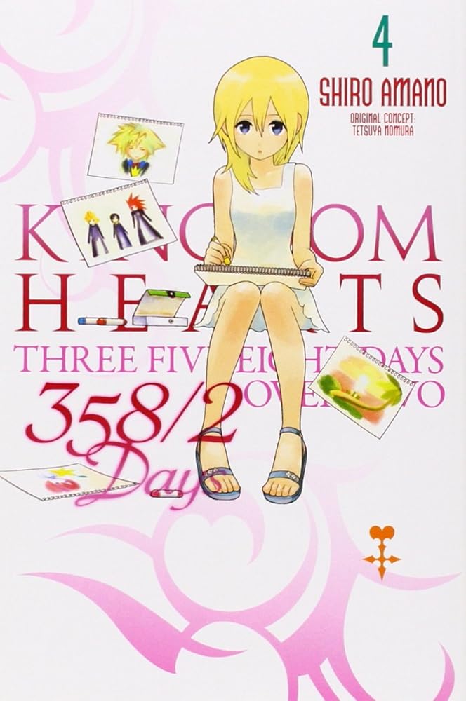 Kingdom Hearts 358/2 Days, Vol. 4 - manga cover image