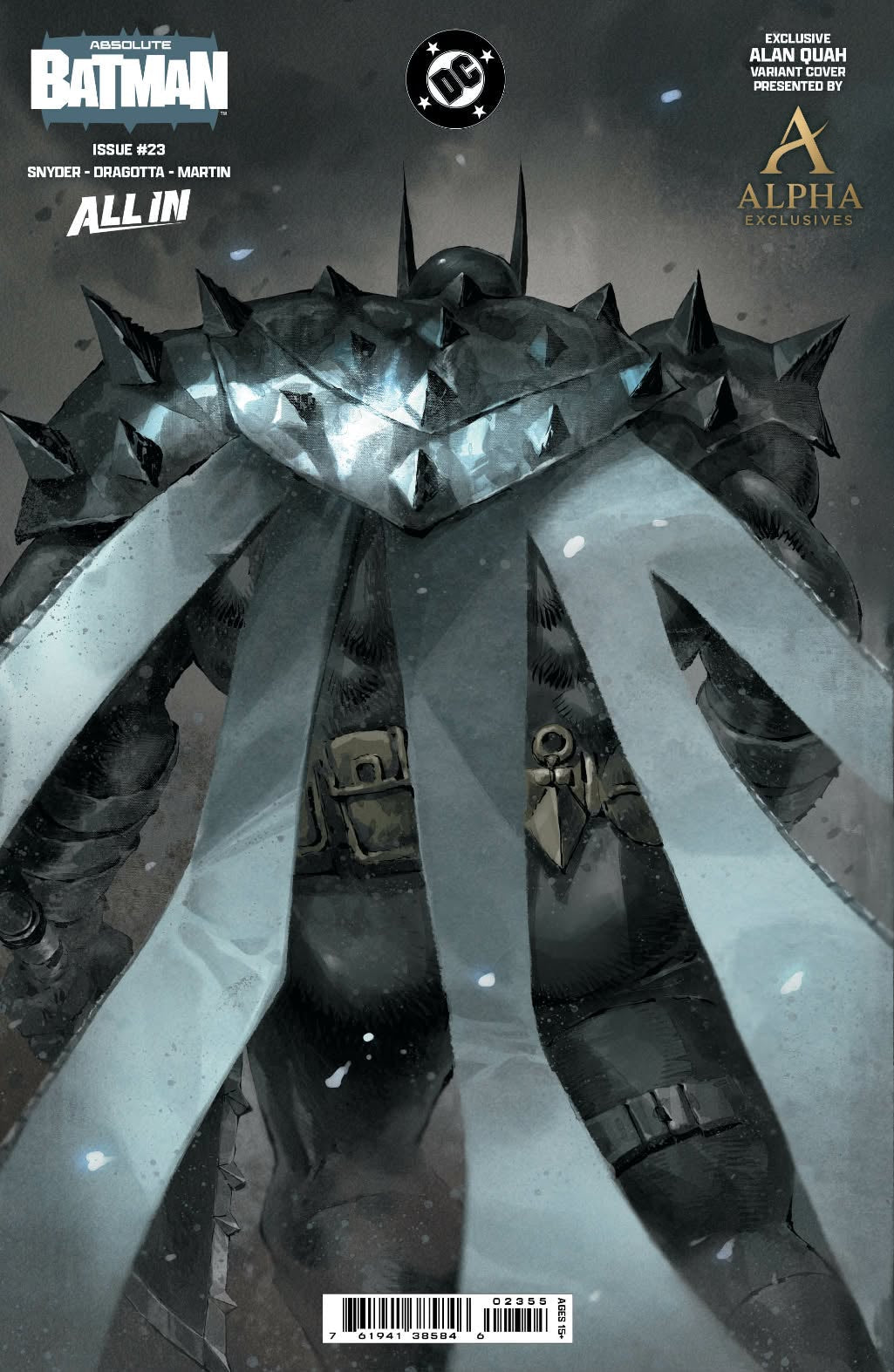 ABSOLUTE BATMAN #23 ALAN QUAH WRAPAROUND EXCLUSIVE VAR (08/12/2026)