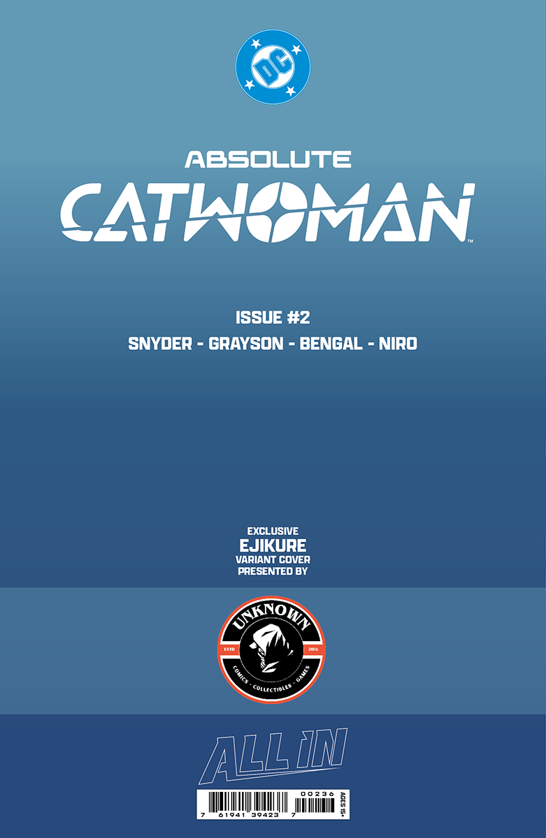 ABSOLUTE CATWOMAN #2 EJIKURE EXCLUSIVE VIRGIN VAR (07/08/2026)