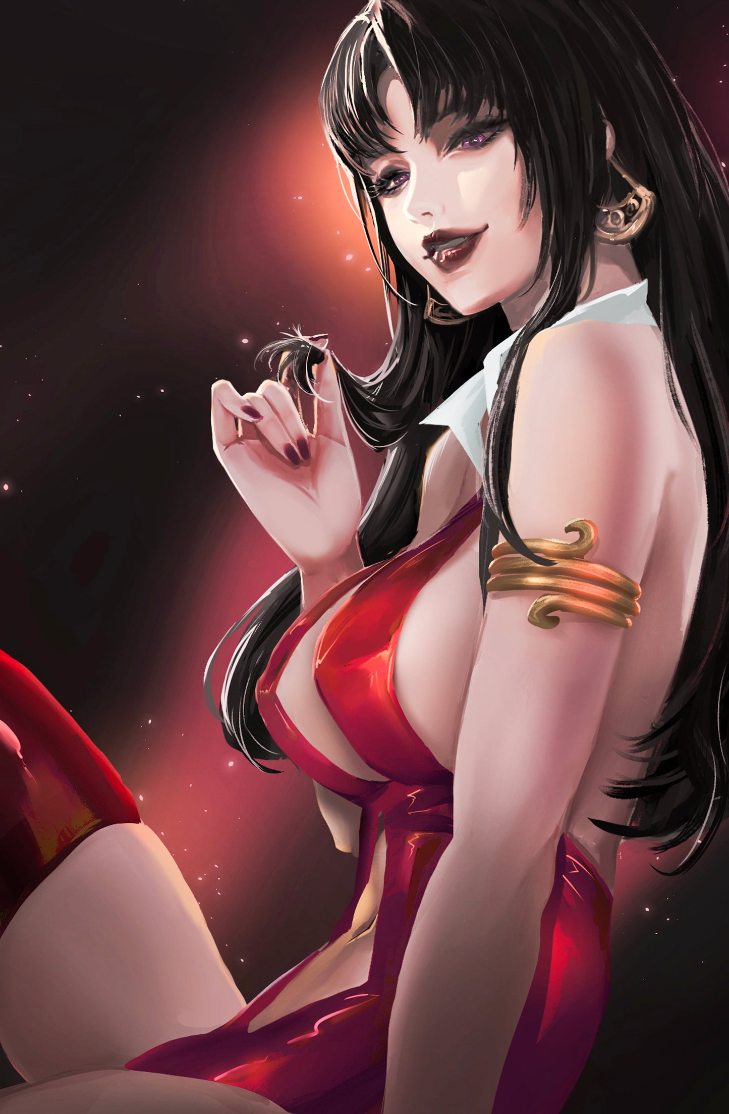 VAMPIRELLA #1 - CGLAS COVER A VIRGIN VARIANT KNIGHT OF COMICS EXCLUSIVE LTD 200