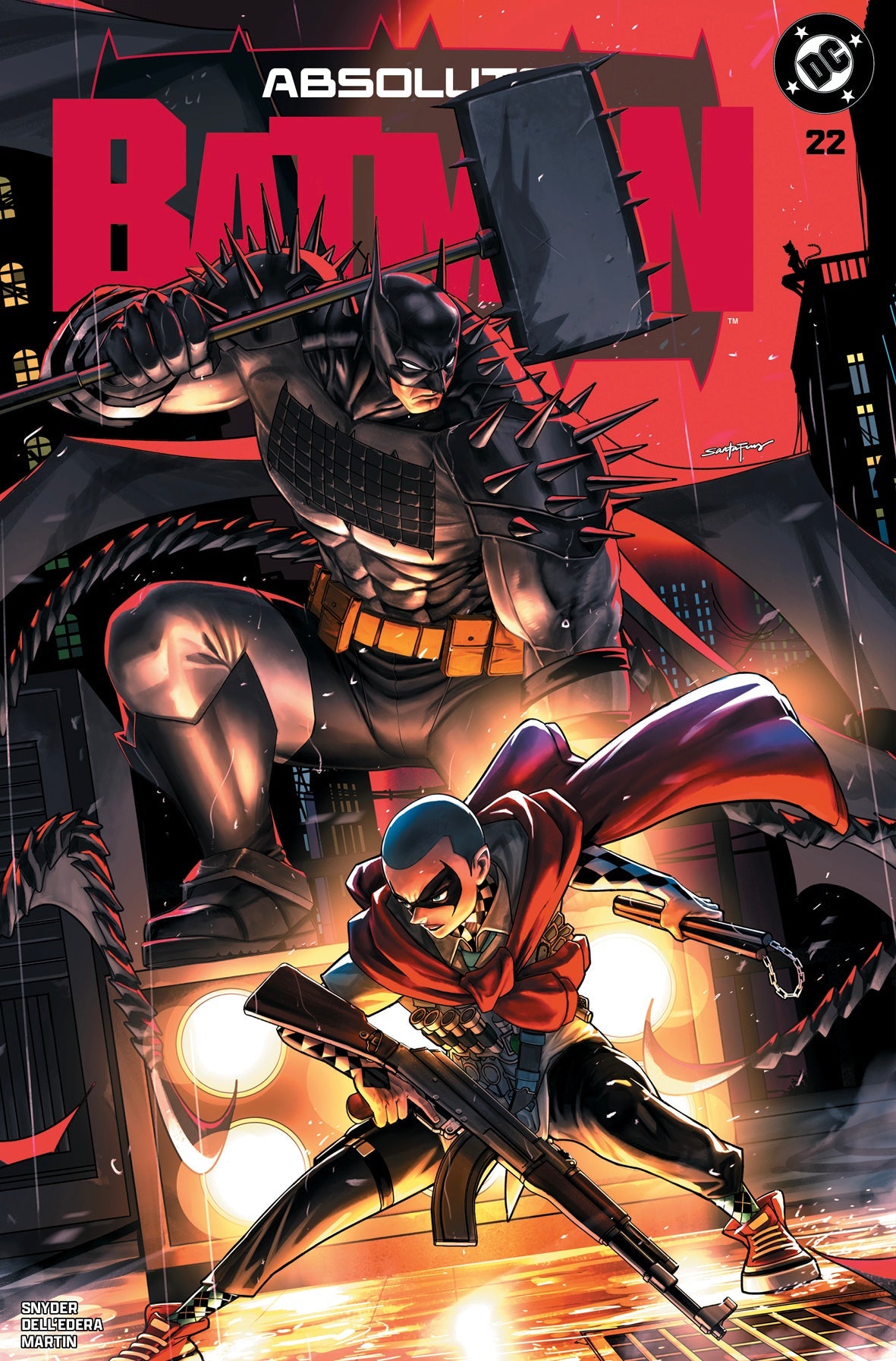 ABSOLUTE BATMAN #22 - SANTA FUNG TRADE VARIANT KNIGHT OF COMICS SDCC 2026 EXCLUSIVE LTD 3000