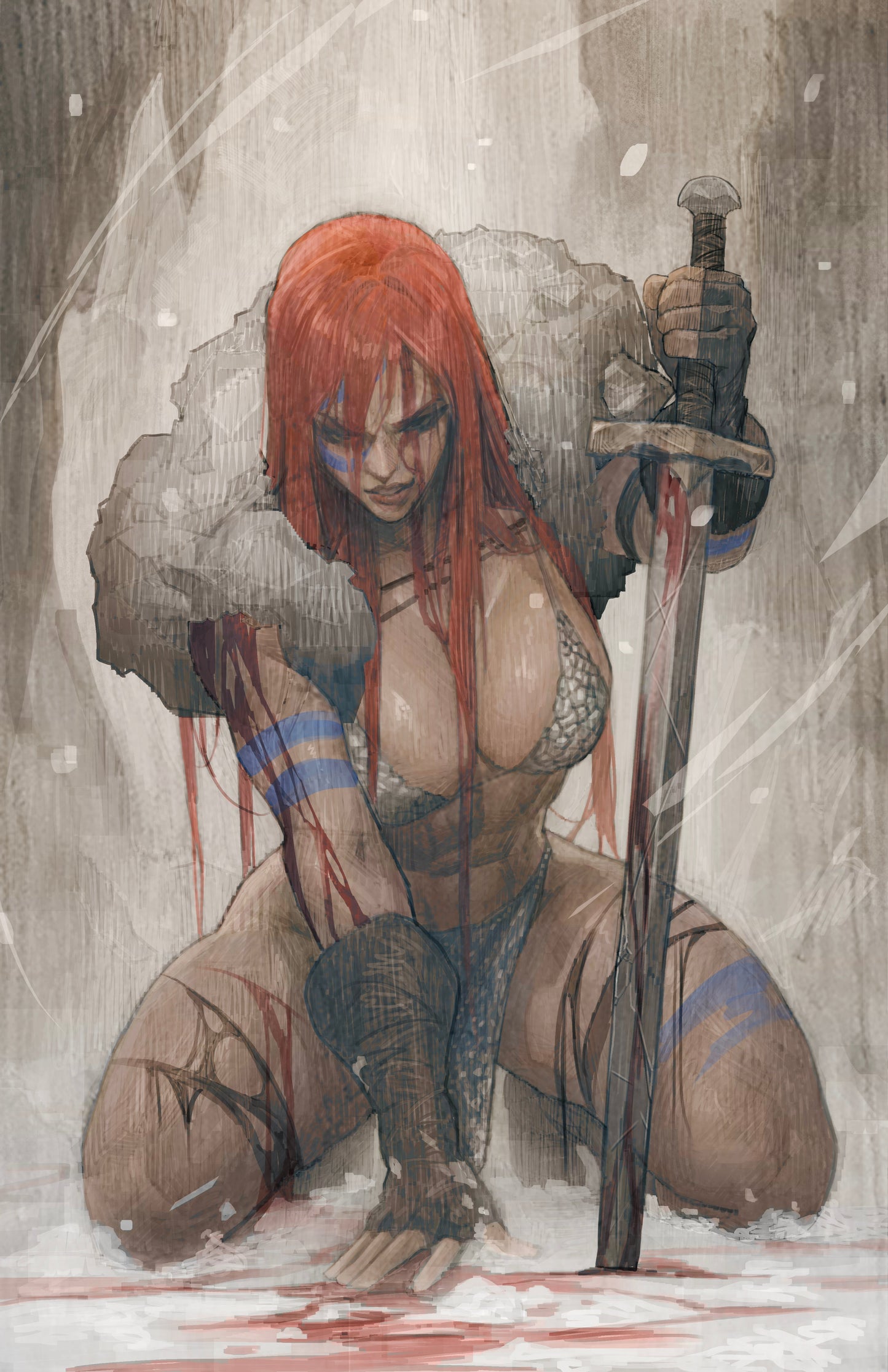 SONJA REBORN #6 - ICKPOT COVER C VIRGIN VARIANT KNIGHT OF COMICS C2E2 2026 EXCLUSIVE LTD 250