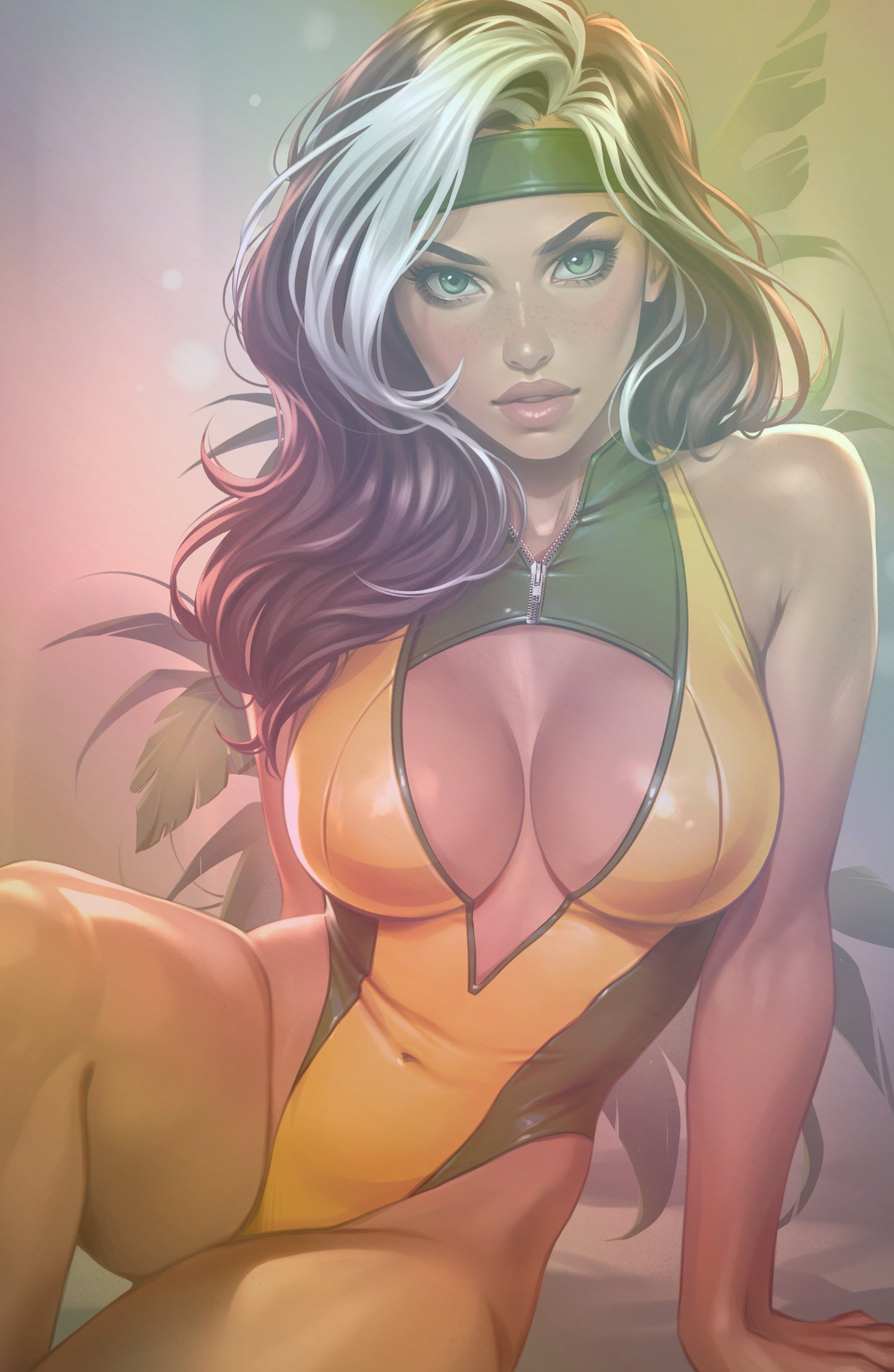 WAIFU CHRONICLES #1 - DEADLY TOUCH COSPLAY - KATYA SINYUKHINA COVER D FOIL KNIGHT OF COMICS EXCLUSIVE LTD 30
