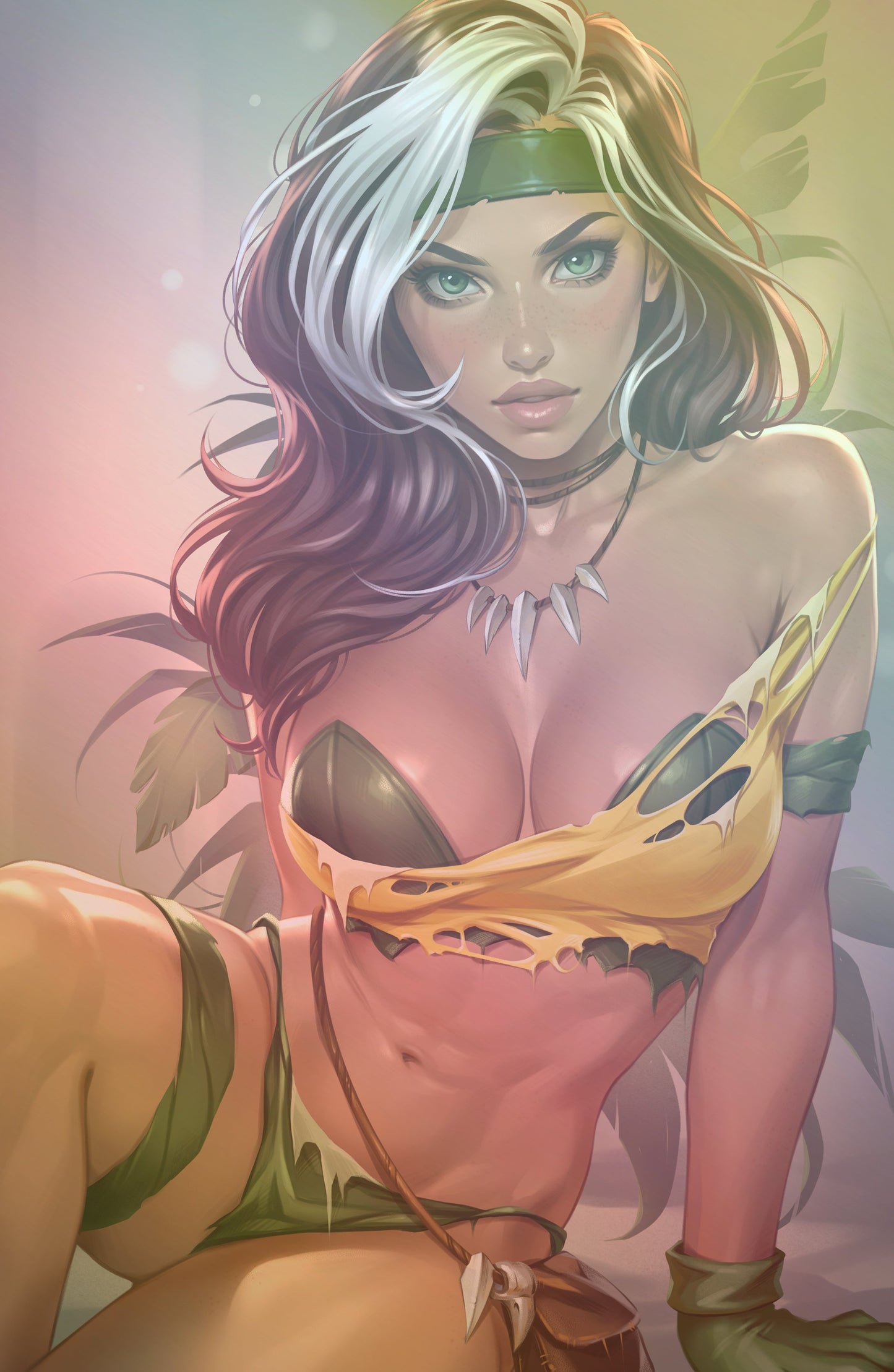 WAIFU CHRONICLES #1 - DEADLY TOUCH COSPLAY - KATYA SINYUKHINA COVER E FOIL KNIGHT OF COMICS EXCLUSIVE LTD 30