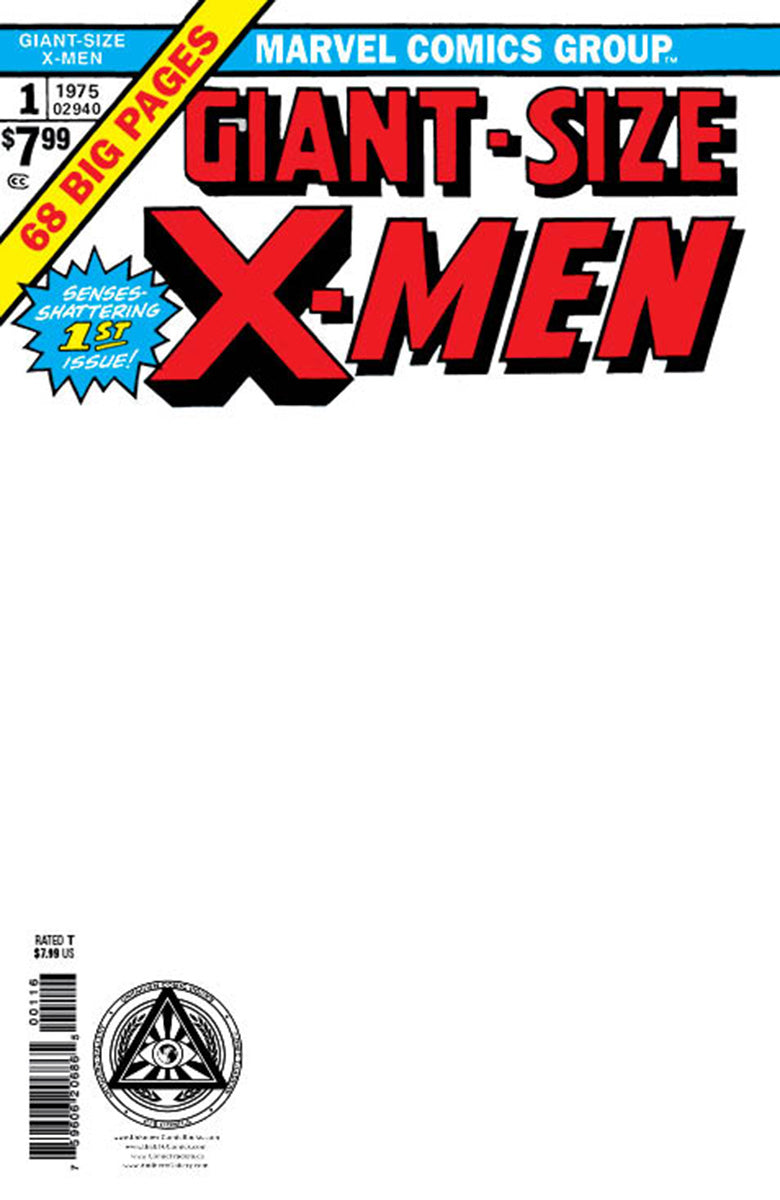 Giant-Size X-Men #1 Facsimile Edition [New Printing] Unknown Comics Exclusive Blank Var  (08/30/2023)