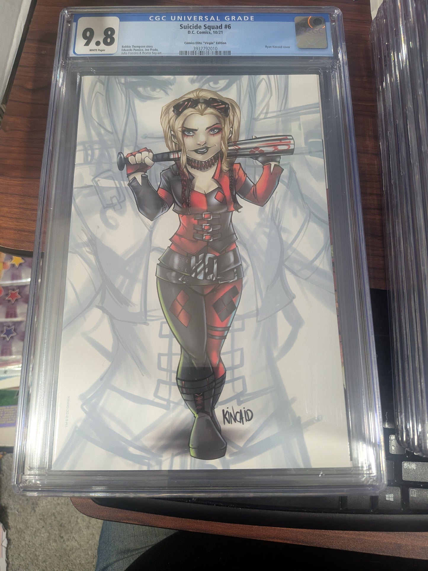 Suicide Squad #5 - Comic Elite Virgin - CGC 9.8