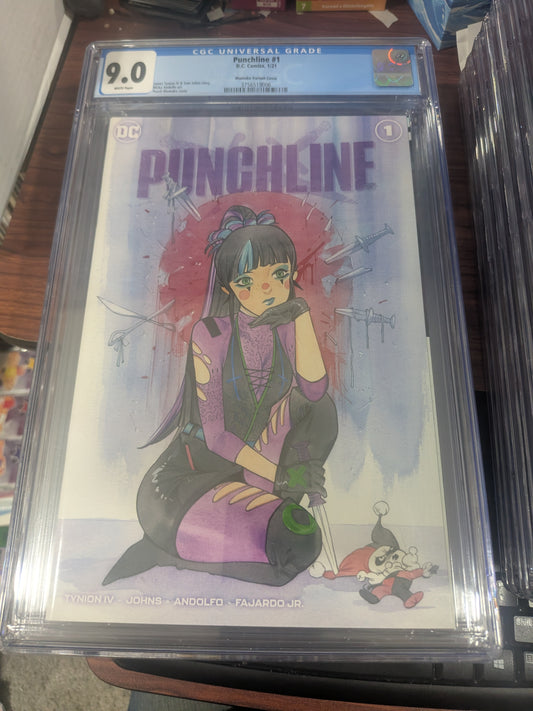 Punchline #1 - Momoko Variant - CGC 9.0