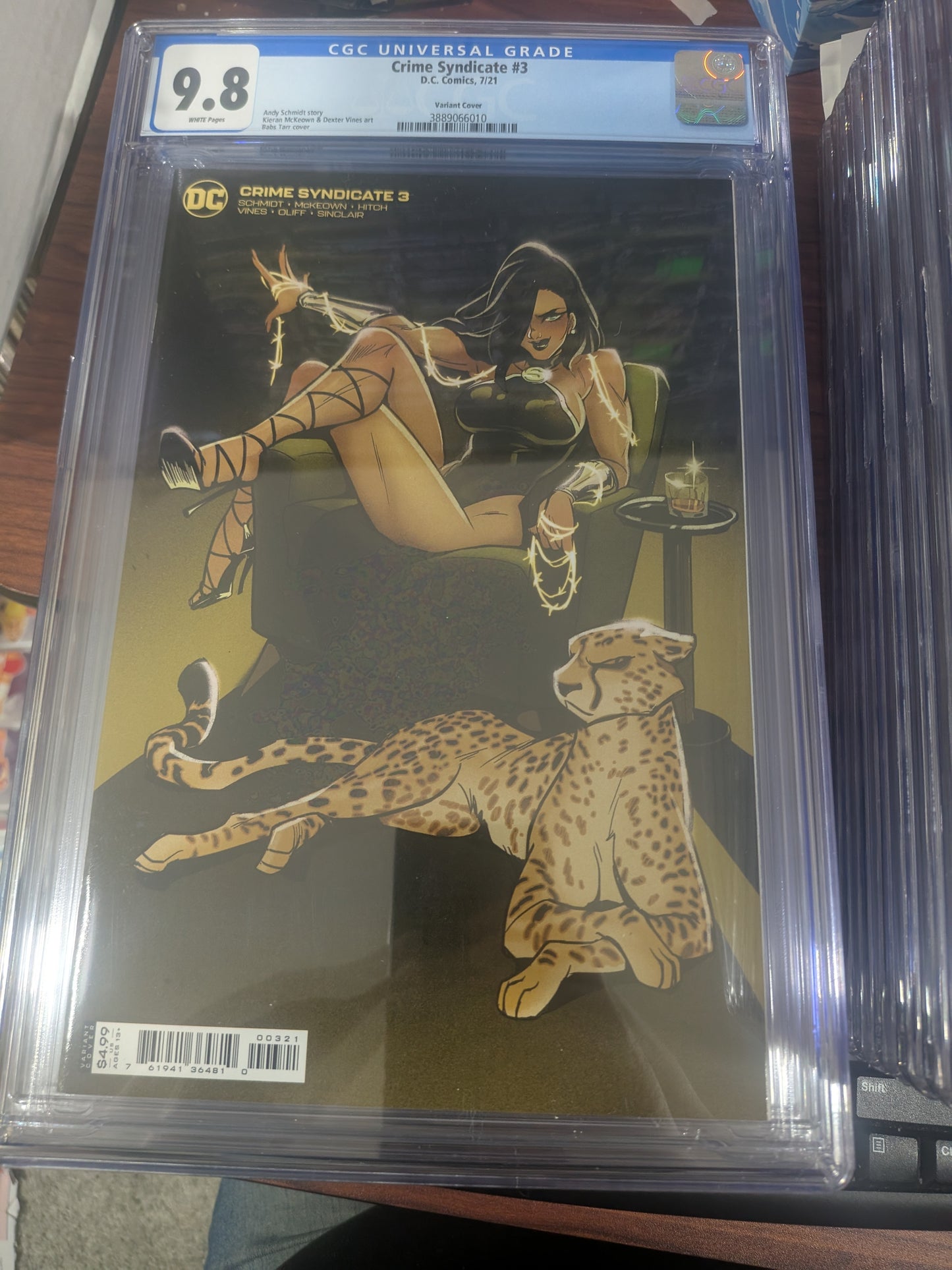 Crime Syndicate #3 - Tarr Variant - CGC 9.8