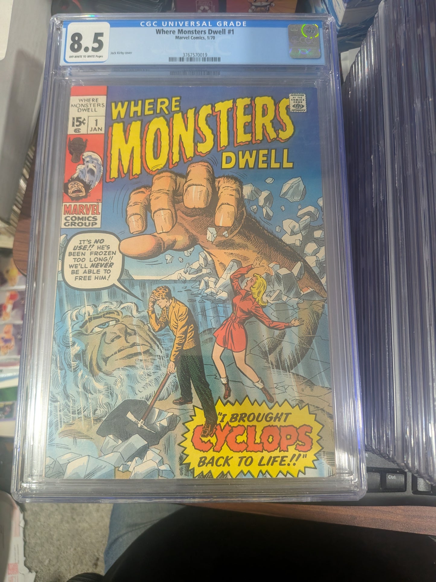 Where Monsters Dwell #1 - CGC 8.5