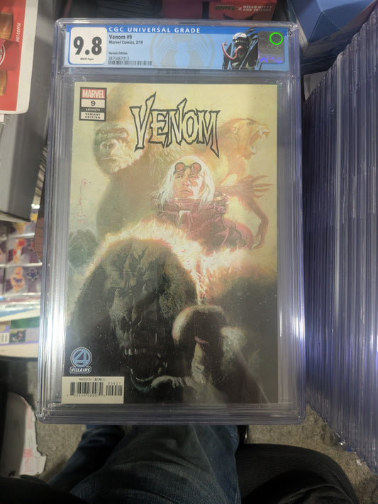 Venom #9 - Sienkiewicz Variant - CGC 9.8