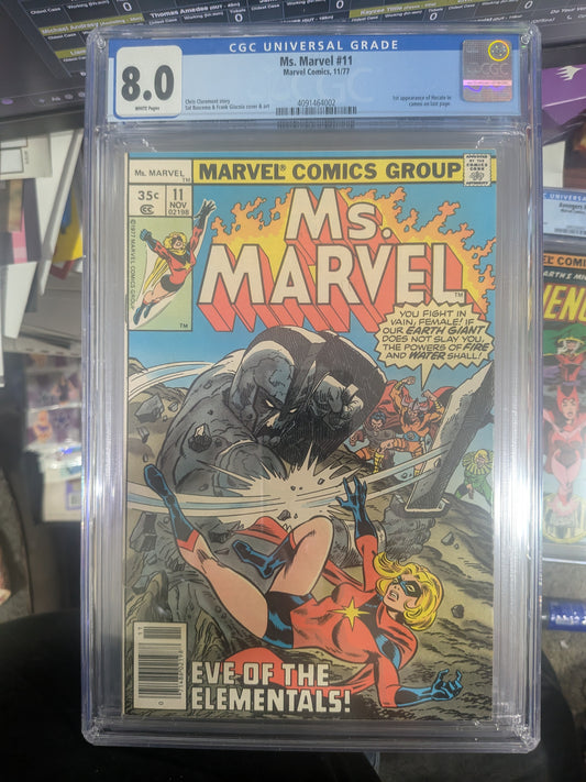 Ms. Marvel #11 (Newsstand) - CGC 8.0