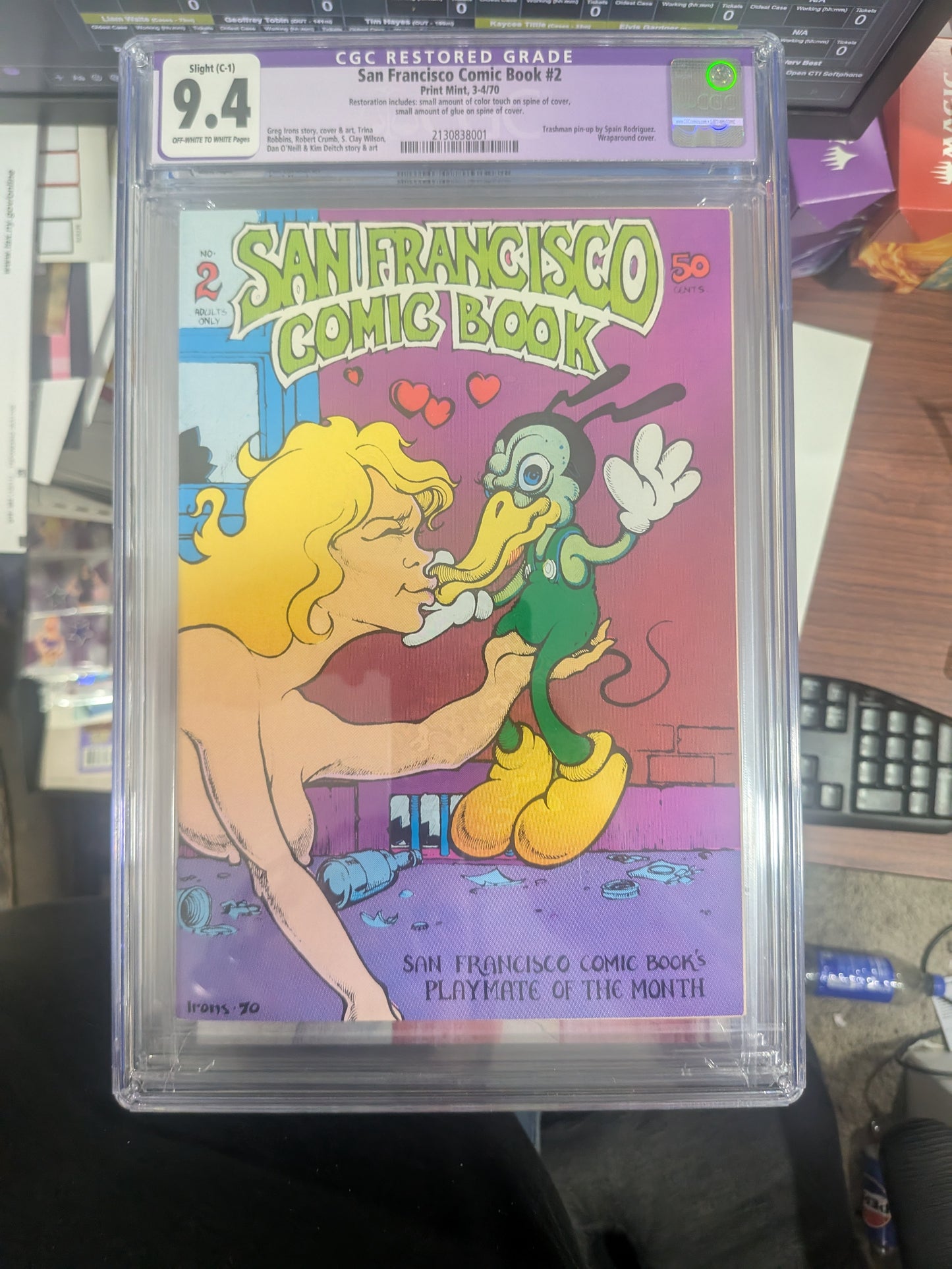 San Francisco Comic Book #2 - CGC Restored 9.4