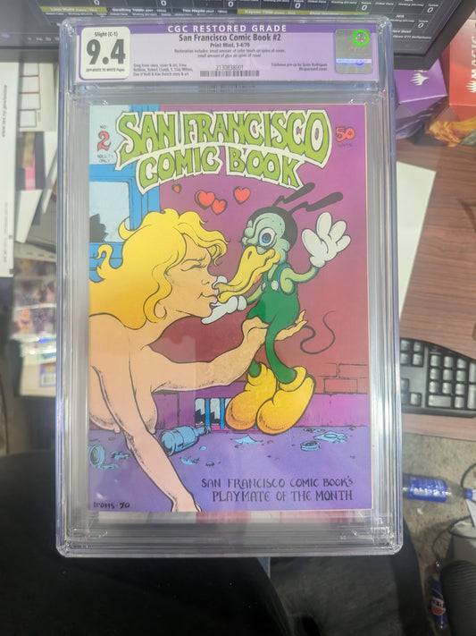 San Francisco Comic Book #2 - CGC Restored 9.4