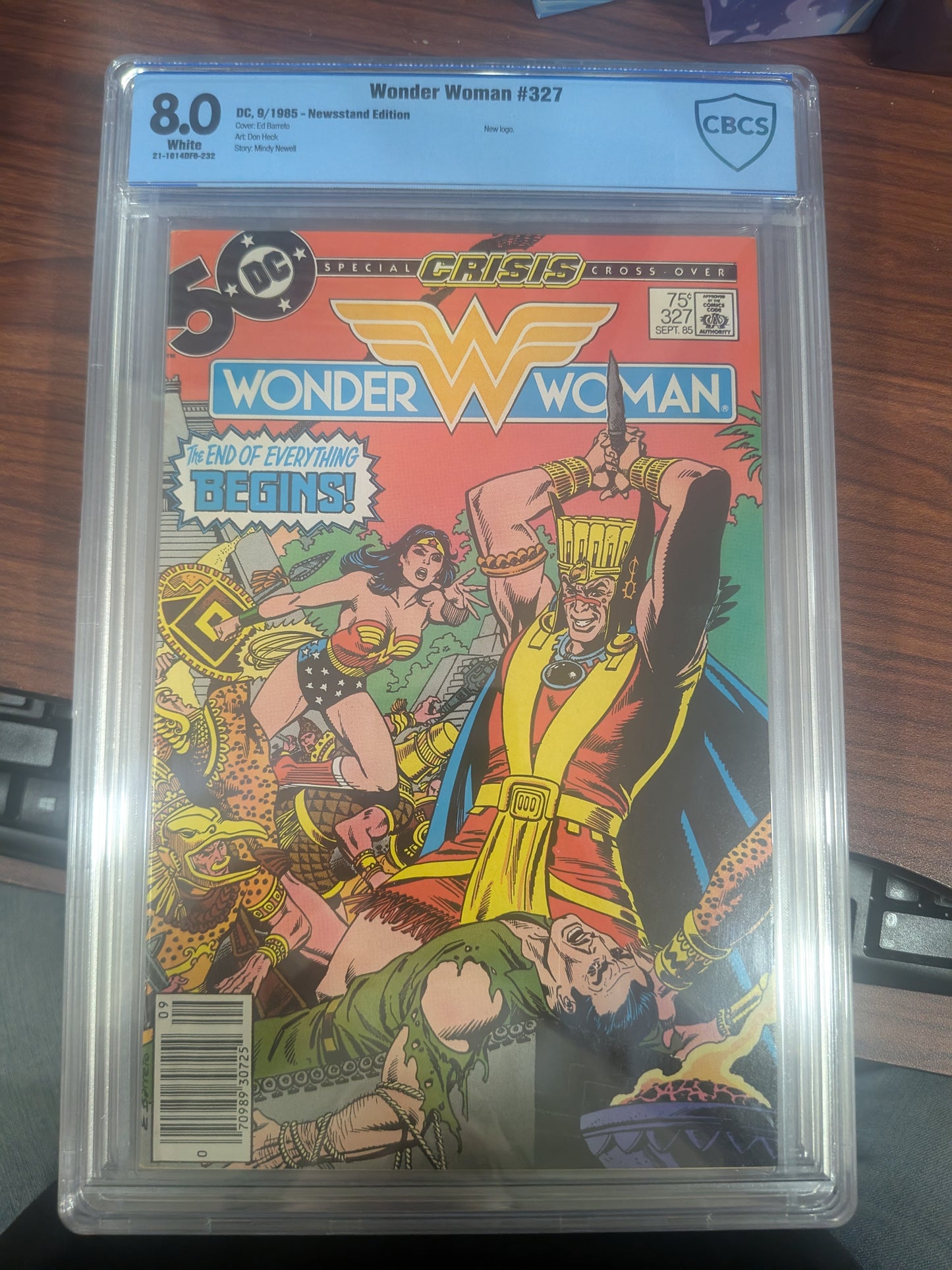Wonder Woman #327 (Newsstand) - CBCS 8.0