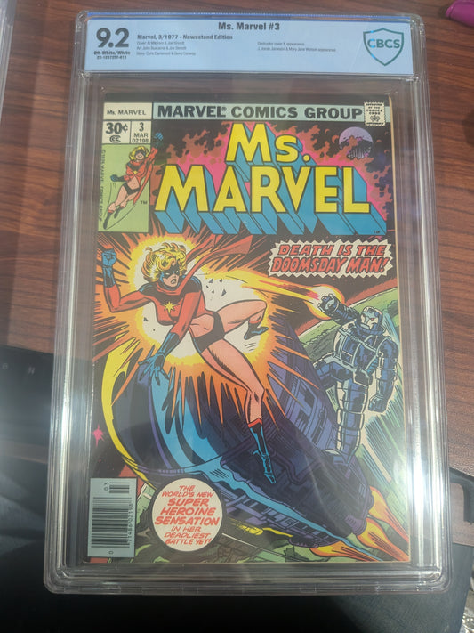 Ms. Marvel #3 (Newsstand) - CBCS 9.2