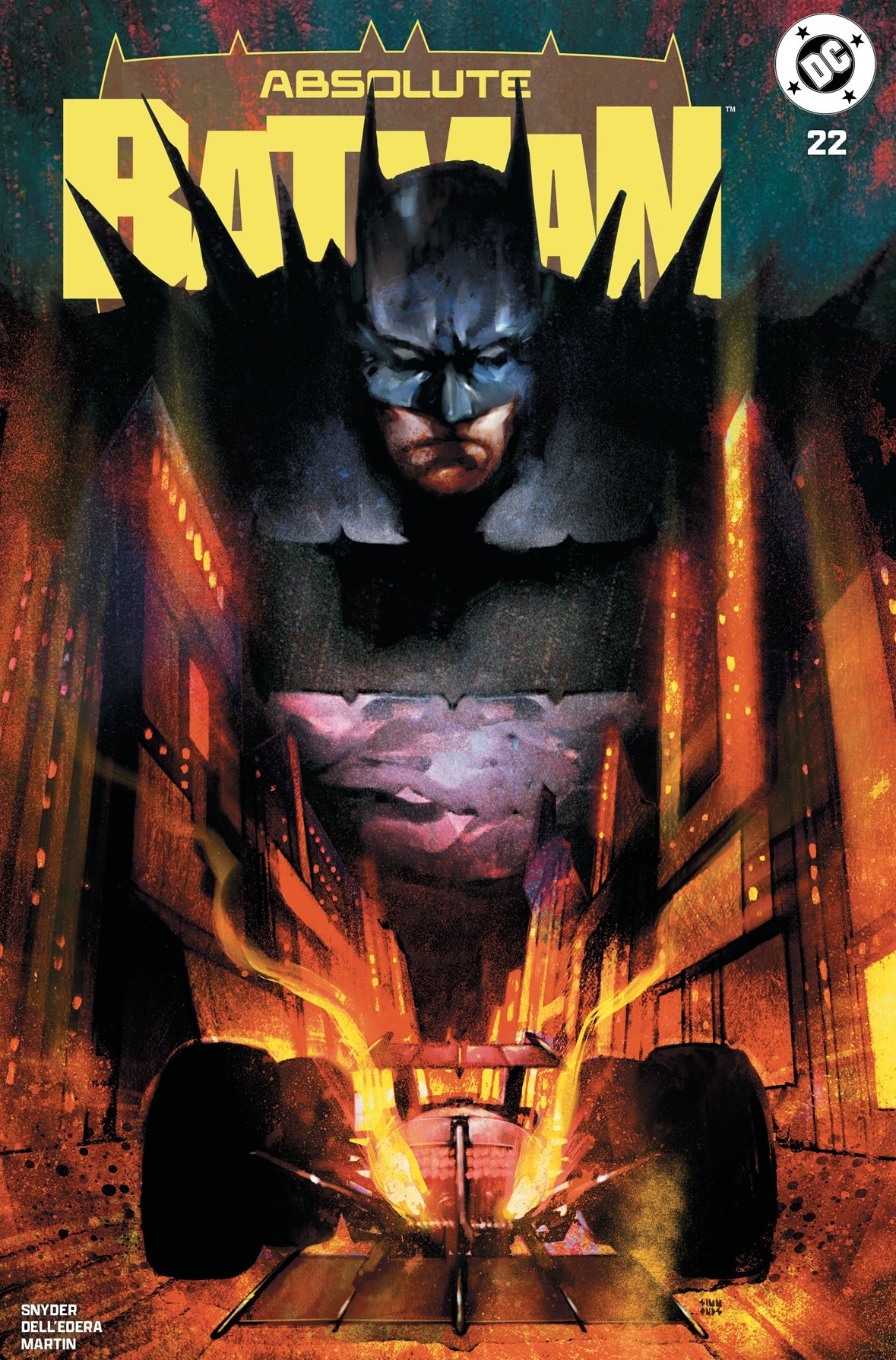 ABSOLUTE BATMAN #22 - MARTIN SIMMONDS COVER A TRADE VARIANT KNIGHT OF COMICS SDCC 2026 EXCLUSIVE LTD 800