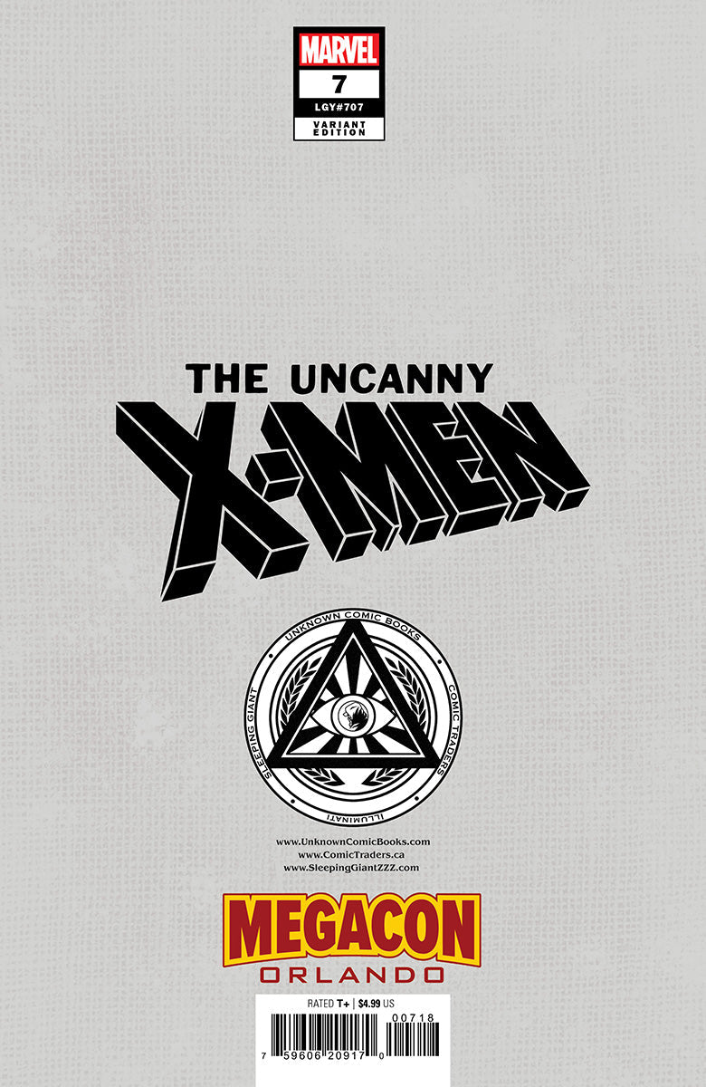 [Foil] Uncanny X-Men #7 David Nakayama MEGACON 2025 Exclusive Virgin Var (12/11/2024)