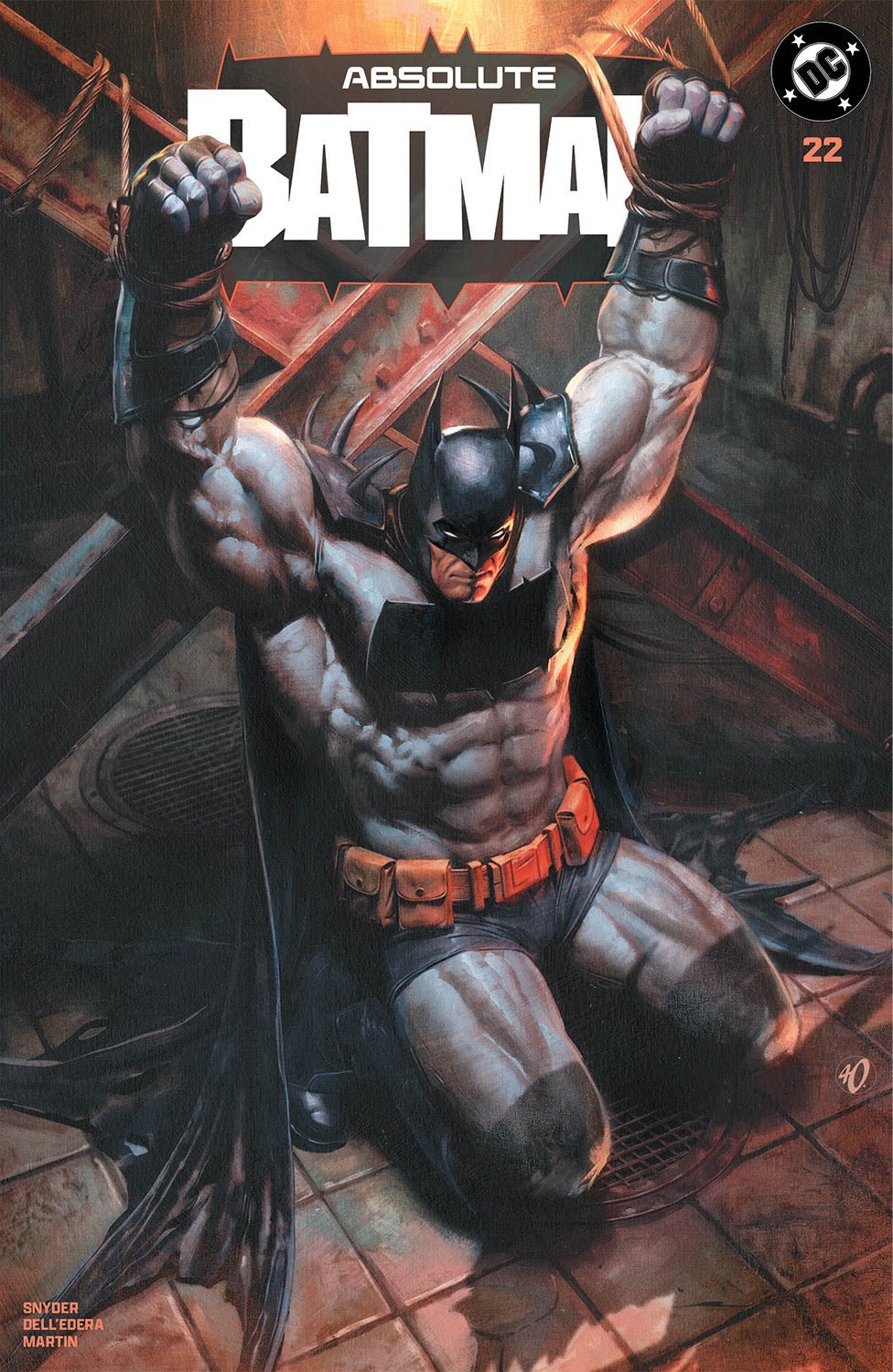 ABSOLUTE BATMAN # 22 ARIEL OLIVETTI EXCLUSIVE VARIANT